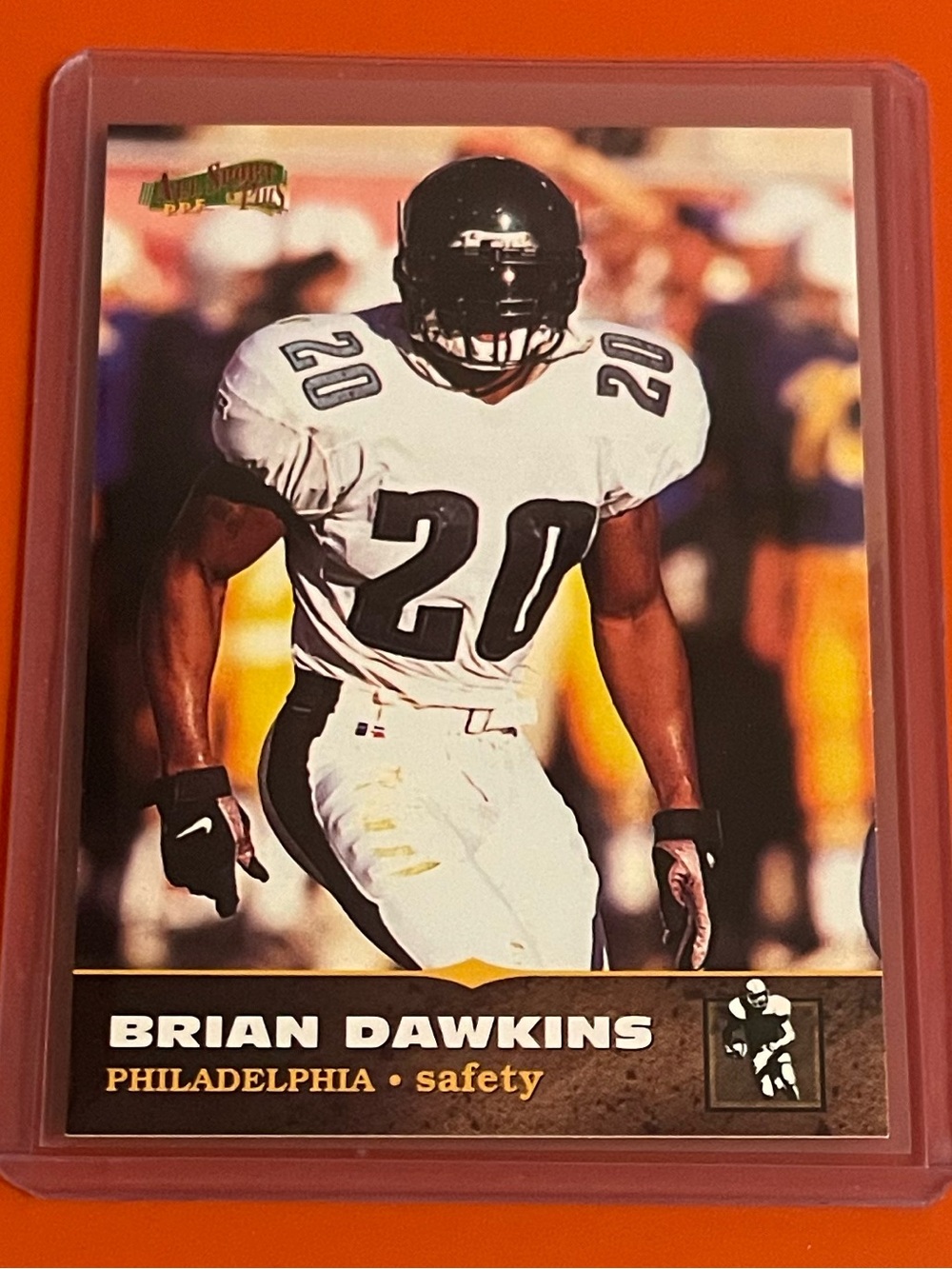 Brian Dawkins #153 1996 Score Board All Sport PPF Football Trading Card